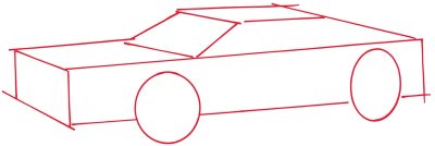 drawing car 1