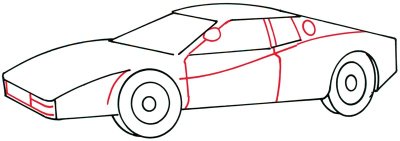 drawing car 3