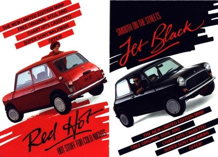 Mini Red Hot Jet Black