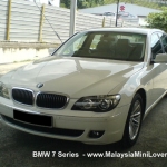 BMW 7 series extended warranty