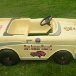1957 Chevy pedal car toy
