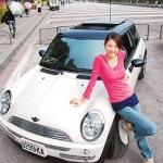 Mini Cooper and Beatrice Hsu Wei Lun (许玮伦)