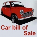 Car bill of sale