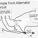 Ford alternator wiring diagram