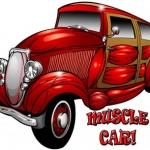 Cartoon car art