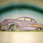 Custom car drawing