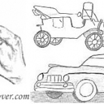 Pencil drawings car