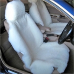 Sheepskin car seat covers