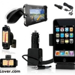 Car mounting kit for iPhone