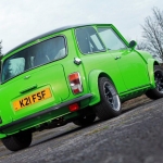 These Minis are green, but they are green in style