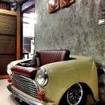 Got a Classic Mini Cooper? Why Not Turn Into a Furniture?