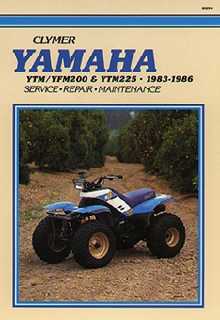 Yamaha atv service manuals
