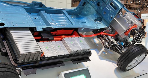 lithium-ion battery for Nissan Leaf hybrid