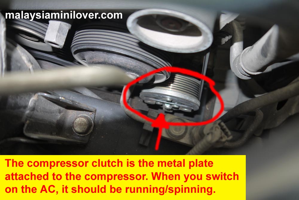 Honda Civic compressor clutch