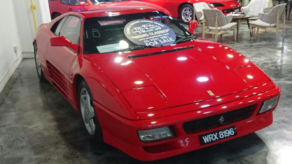 Ferrari F355 red classic cars